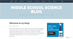 Desktop Screenshot of middleschoolscience.com